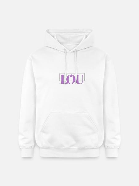 Lou - Sweat à capuche Softstyle® Gildan Unisexe - blanc