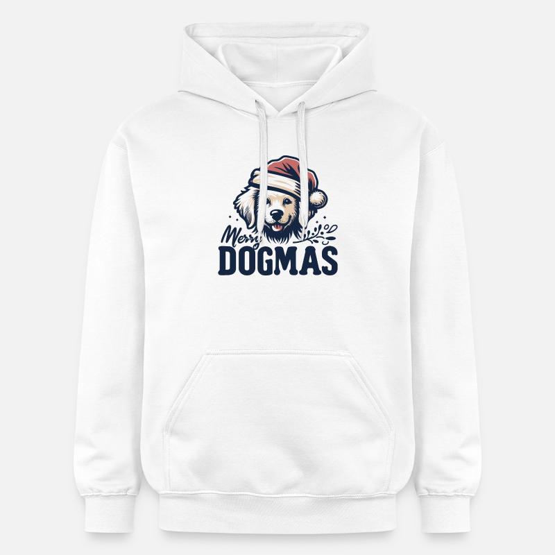 Joyeux dogmes - Sweat à capuche Softstyle® Gildan Unisexe - blanc