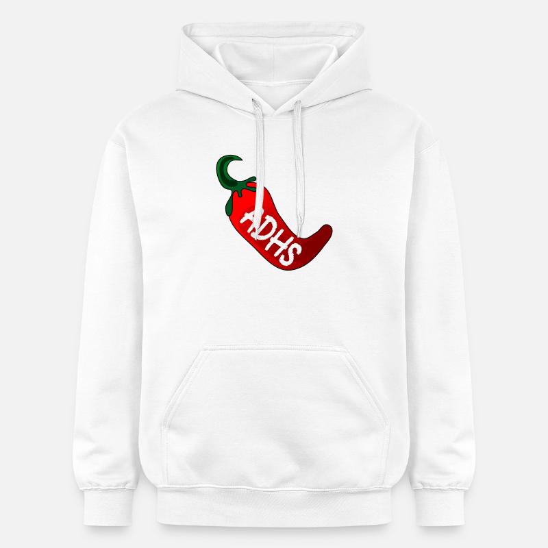 ADHS CHILISCHOTE - Gildan Unisex Softstyle® Midweight Hoodie - Weiß