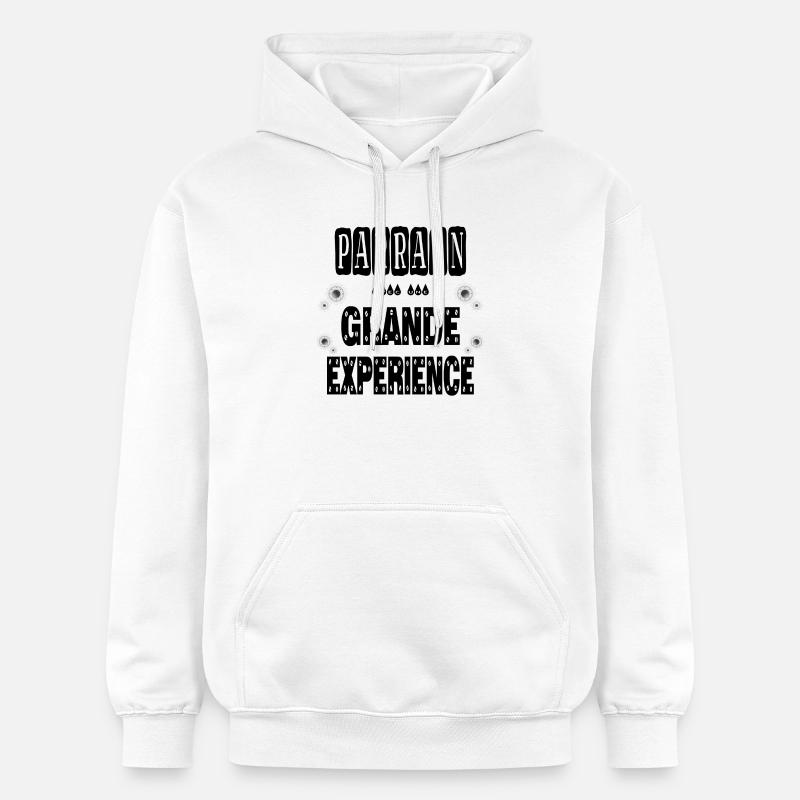 Parrain Avec Une Grande Expérience - Sweat à capuche Softstyle® Gildan Unisexe - blanc
