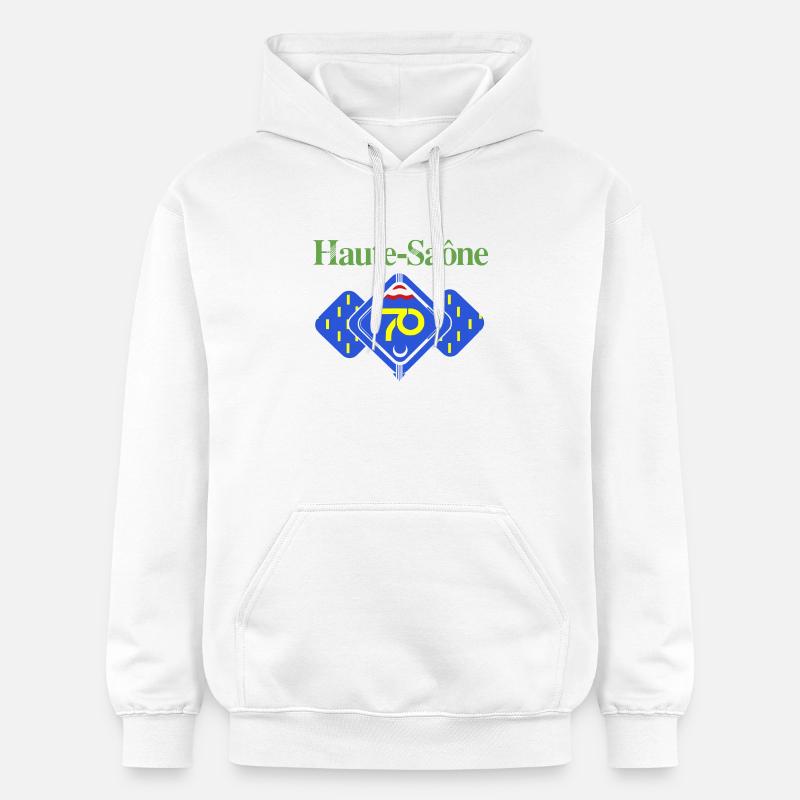 Haute-Saône - Sweat à capuche Softstyle® Gildan Unisexe - blanc