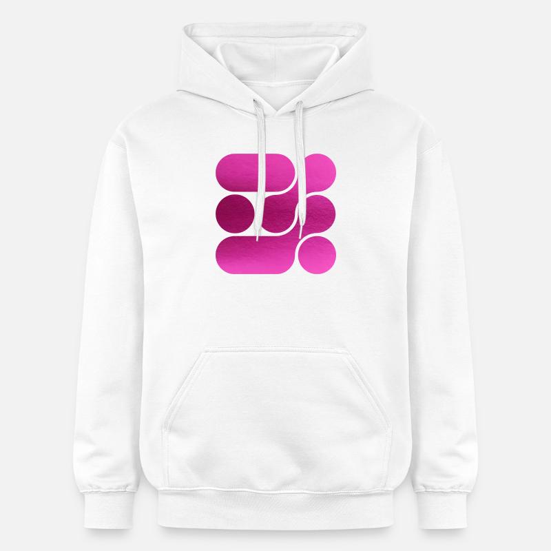 OCHOOO - PINK - Sweat à capuche Softstyle® Gildan Unisexe - blanc