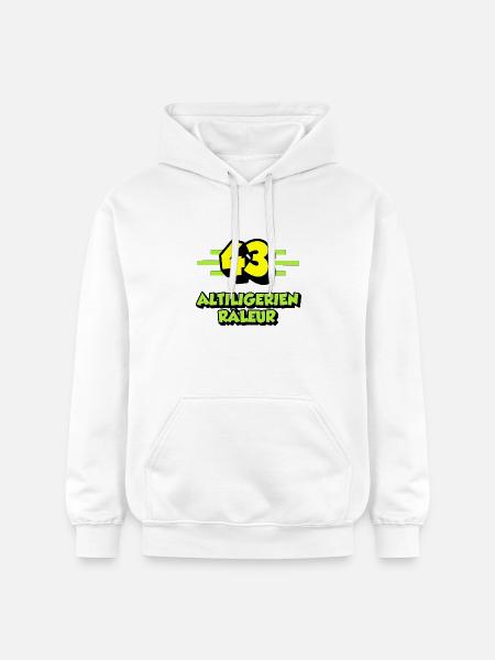 Altiligérien râleur - Sweat à capuche Softstyle® Gildan Unisexe - blanc