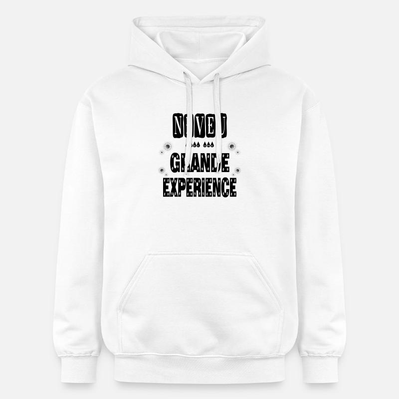 Neveu Avec Une Grande Expérience - Sweat à capuche Softstyle® Gildan Unisexe - blanc