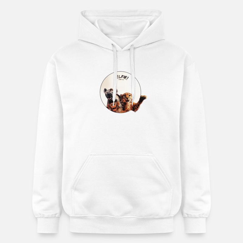 Selfie ! - Sweat à capuche Softstyle® Gildan Unisexe - blanc