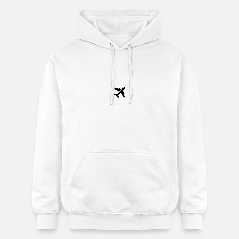 Avion3 - Sweat à capuche Softstyle® Gildan Unisexe - blanc