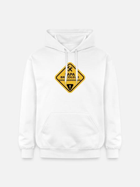 Handyman Dad - Gildan Unisex Softstyle® Midweight Hoodie - white