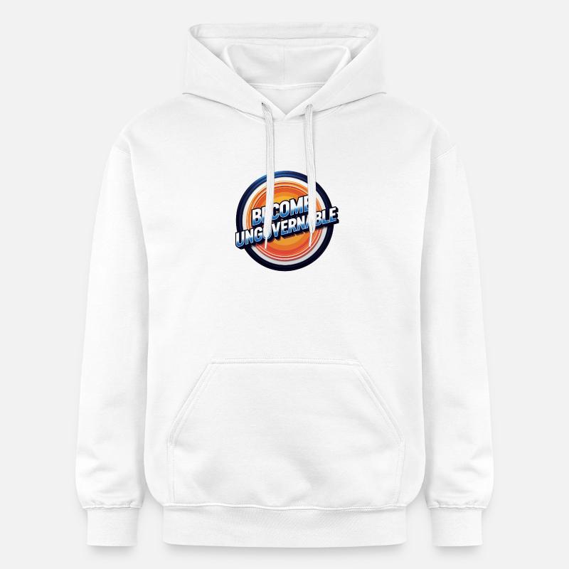 Devenir ingouvernable - Sweat à capuche Softstyle® Gildan Unisexe - blanc