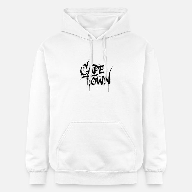 Le Cap - Sweat à capuche Softstyle® Gildan Unisexe - blanc