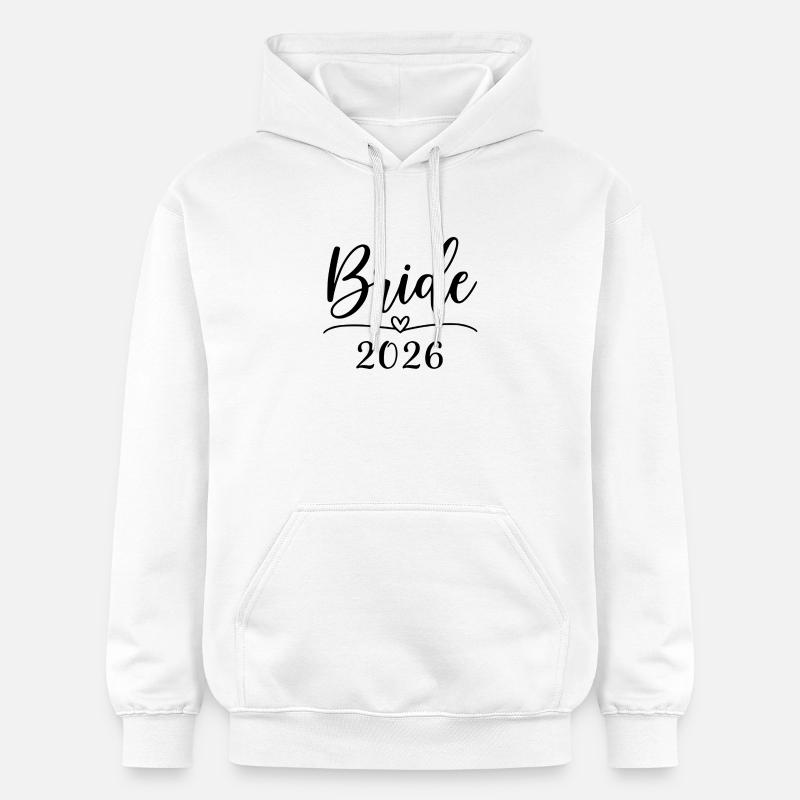 Mariée 2026 - Sweat à capuche Softstyle® Gildan Unisexe - blanc