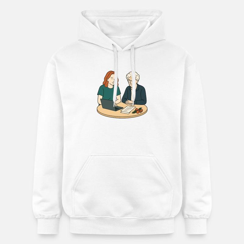 Mamie Karin - Sweat à capuche Softstyle® Gildan Unisexe - blanc