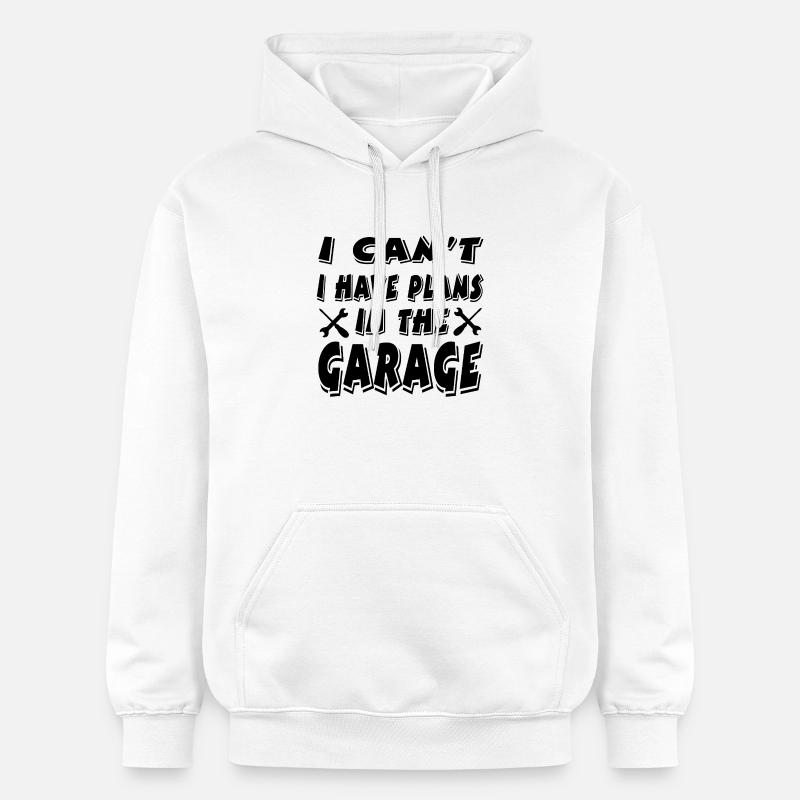 Garage - Sweat à capuche Softstyle® Gildan Unisexe - blanc