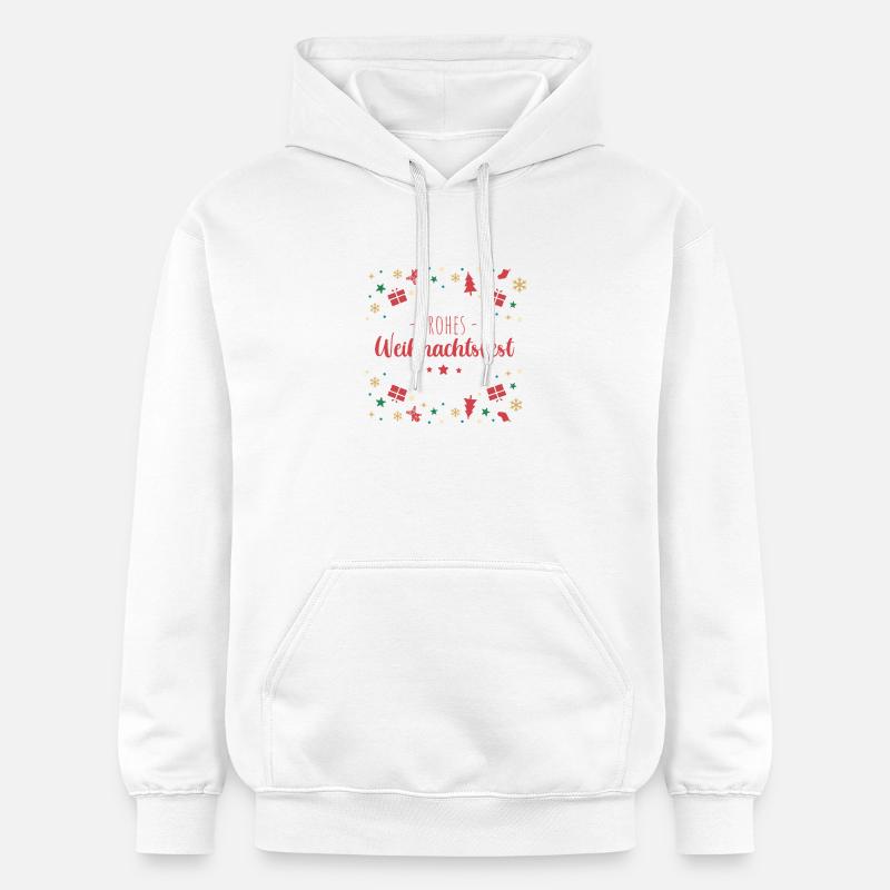 Joyeux Noël - Sweat à capuche Softstyle® Gildan Unisexe - blanc