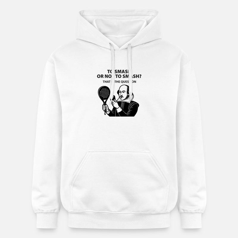 Écraser ou ne pas écraser - Sweat à capuche Softstyle® Gildan Unisexe - blanc