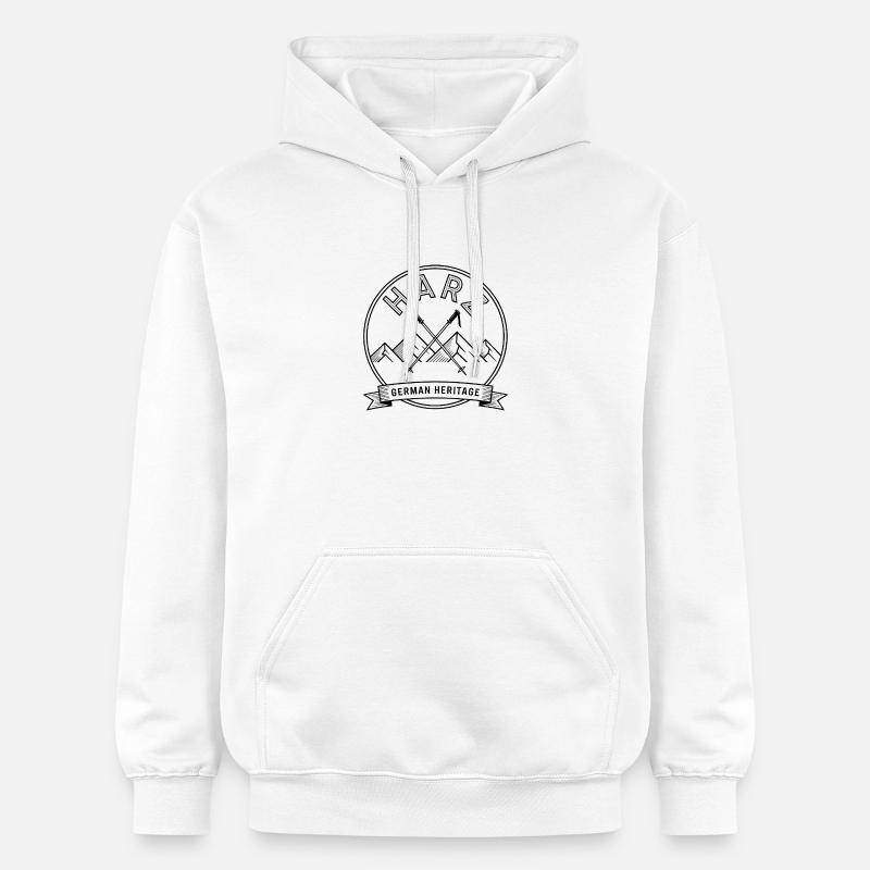 Harz - Souvenir Design - Sweat à capuche Softstyle® Gildan Unisexe - blanc