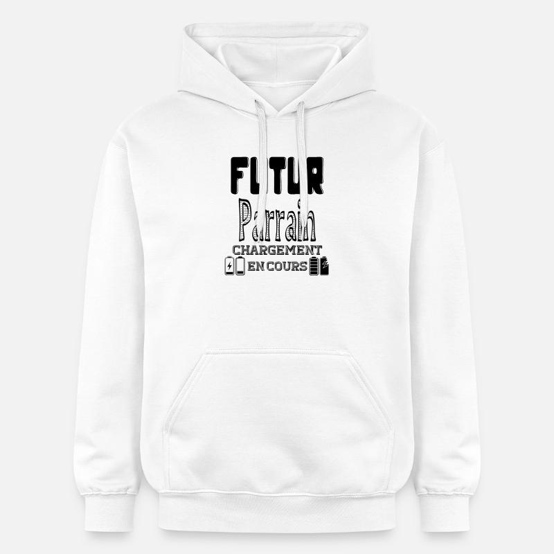 Future Sponsor Loading In Progress - Gildan Unisex Softstyle® Midweight Hoodie - white