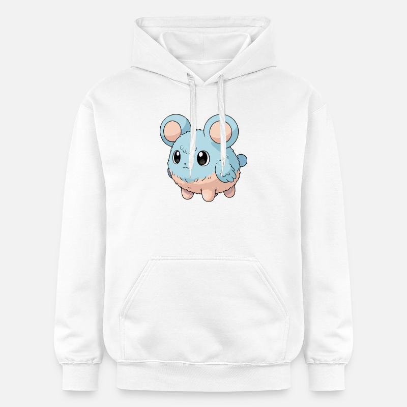 Fuwamaru - Sweat à capuche Softstyle® Gildan Unisexe - blanc