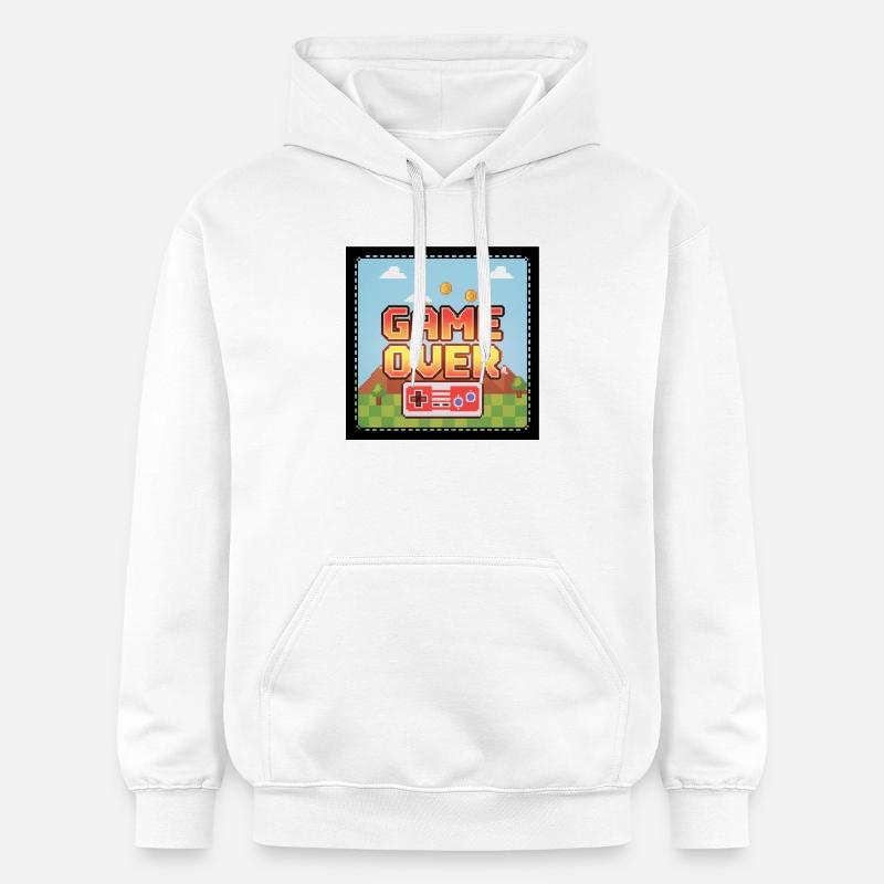 Fin du jeu - Sweat à capuche Softstyle® Gildan Unisexe - blanc