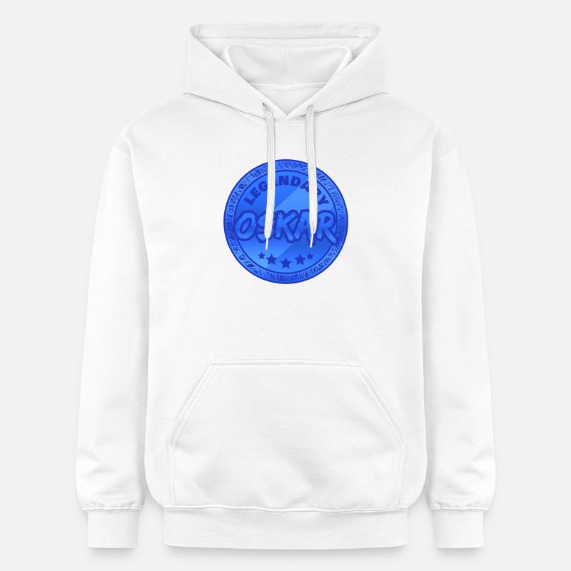 Oskar - Sweat à capuche Softstyle® Gildan Unisexe - blanc