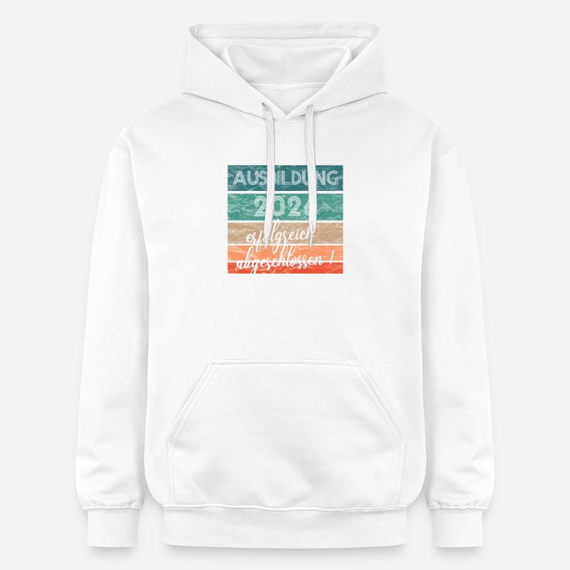 Formation réussie en 2026 (cadeau) - Sweat à capuche Softstyle® Gildan Unisexe - blanc