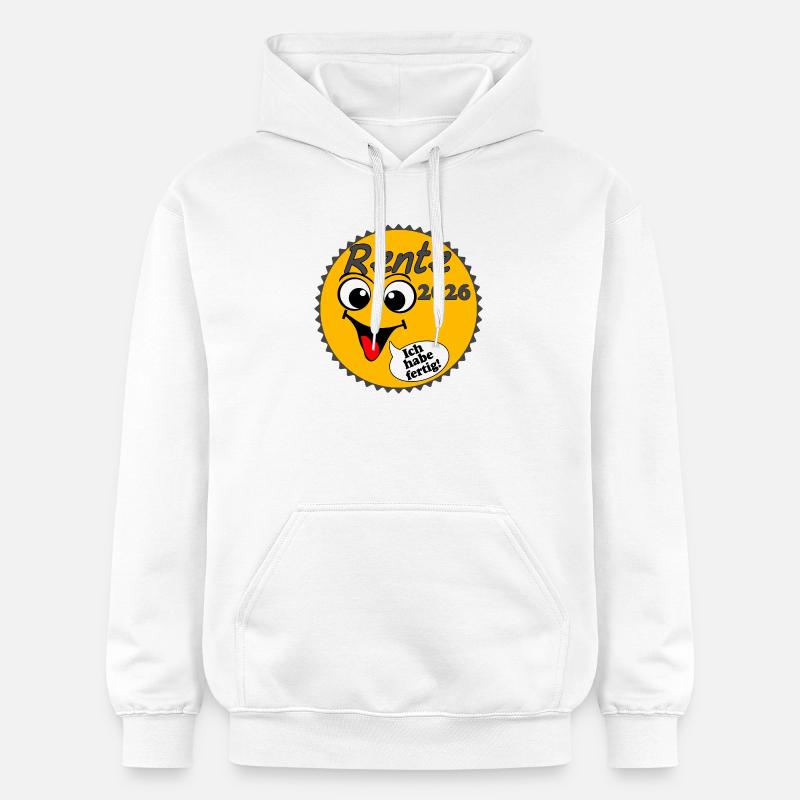 Pension 2026 Sunshine J’ai... - Sweat à capuche Softstyle® Gildan Unisexe - blanc