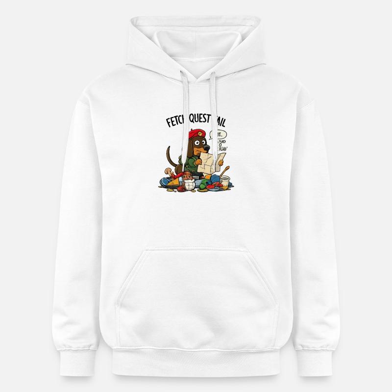 Échec de quête de collecte Petit - Sweat à capuche Softstyle® Gildan Unisexe - blanc