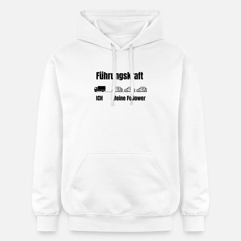 Chaîne exécutive et des suiveurs - Sweat à capuche Softstyle® Gildan Unisexe - blanc