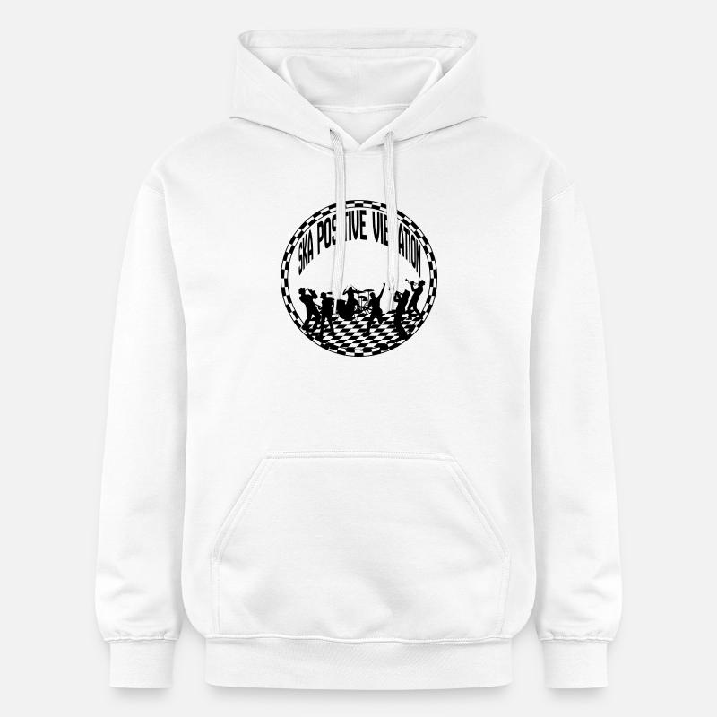 vibration positive - Sweat à capuche Softstyle® Gildan Unisexe - blanc