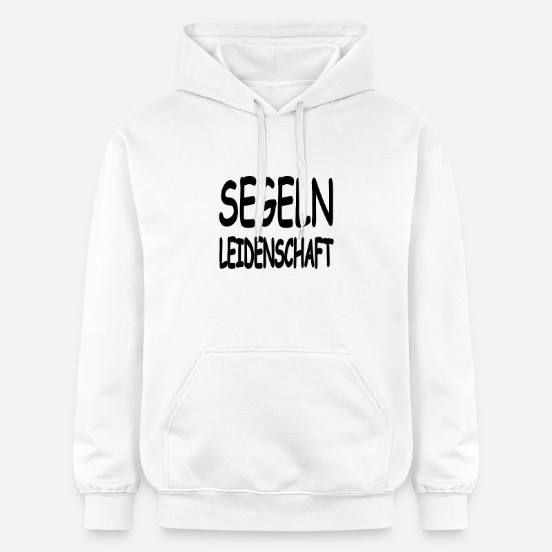 Voile - Sweat à capuche Softstyle® Gildan Unisexe - blanc