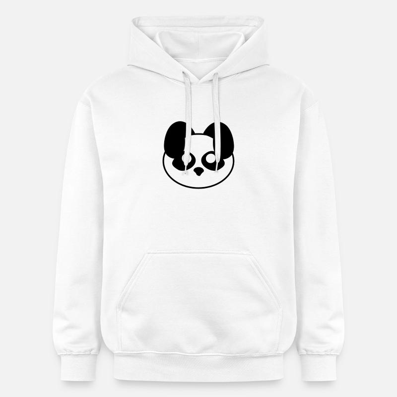 Plush : Pandy (Tête) - Sweat à capuche Softstyle® Gildan Unisexe - blanc