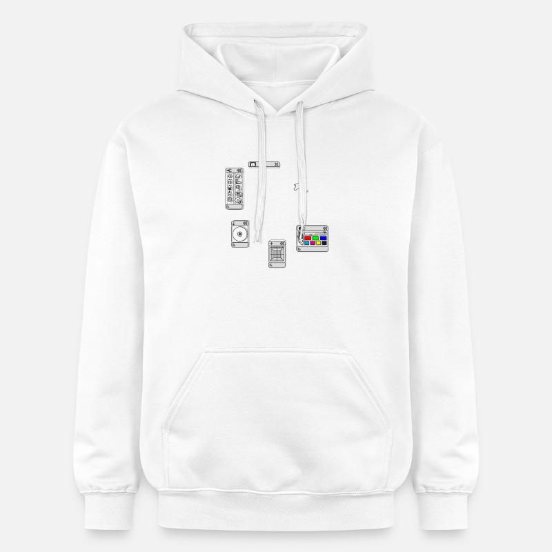 DEVISE - Sweat à capuche Softstyle® Gildan Unisexe - blanc