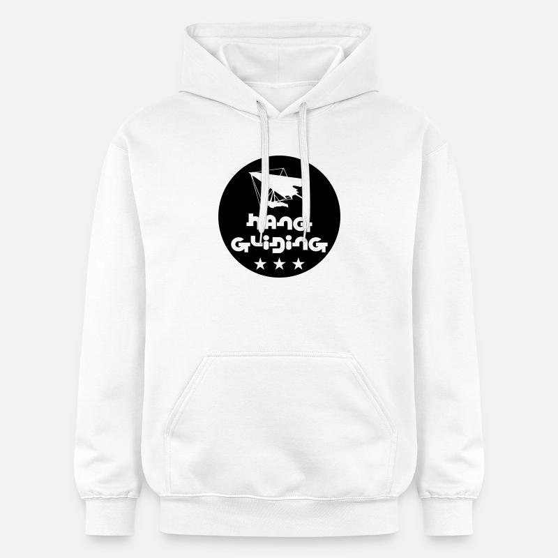 Écusson Hang Gliding Pro Series - Sweat à capuche Softstyle® Gildan Unisexe - blanc