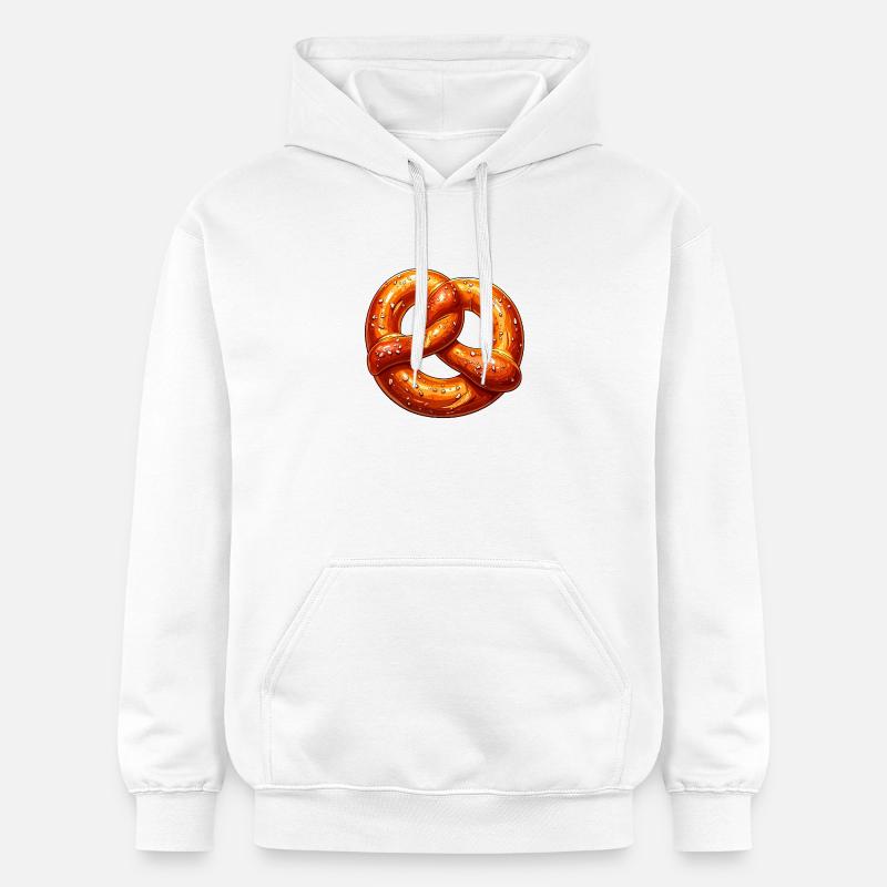 Bretzel - Sweat à capuche Softstyle® Gildan Unisexe - blanc