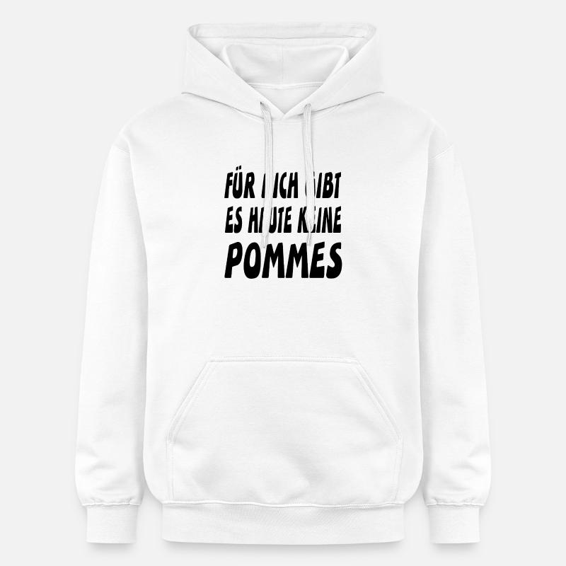 Frites - Sweat à capuche Softstyle® Gildan Unisexe - blanc