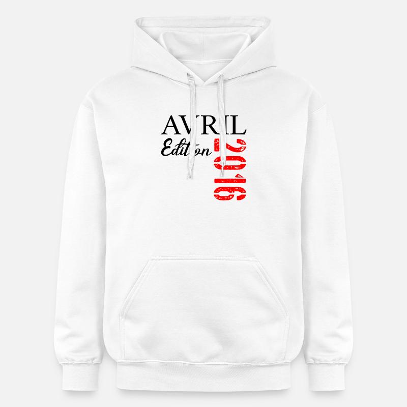 10e Anniversaire Avril 2016 - Sweat à capuche Softstyle® Gildan Unisexe - blanc