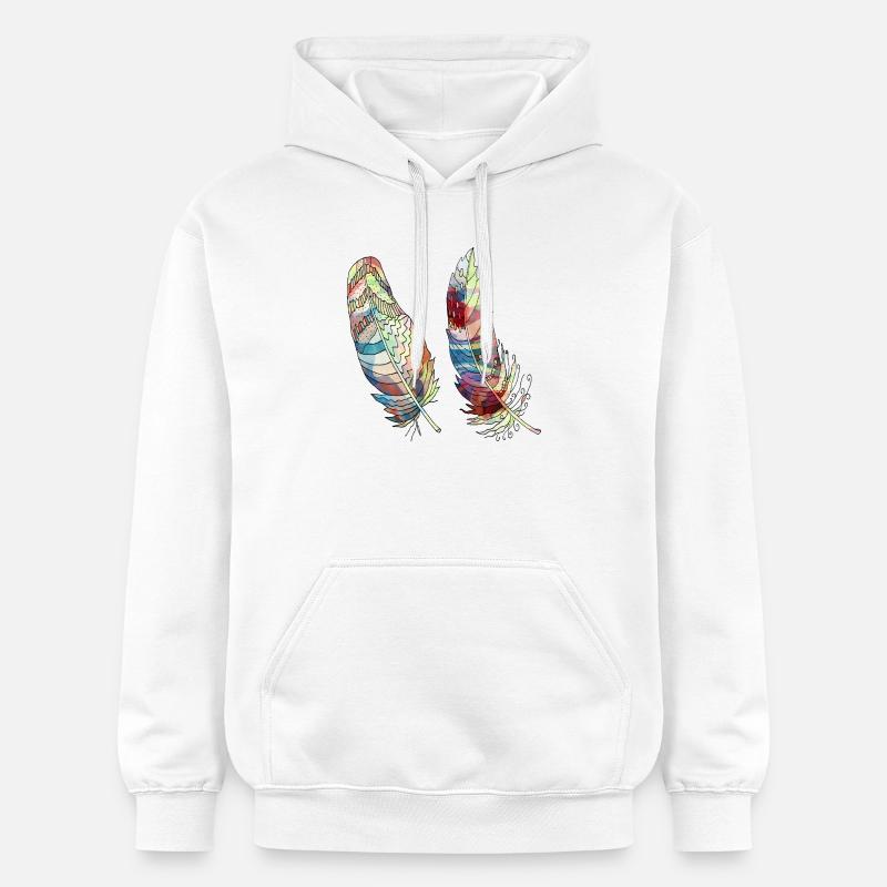 Stylo - Sweat à capuche Softstyle® Gildan Unisexe - blanc