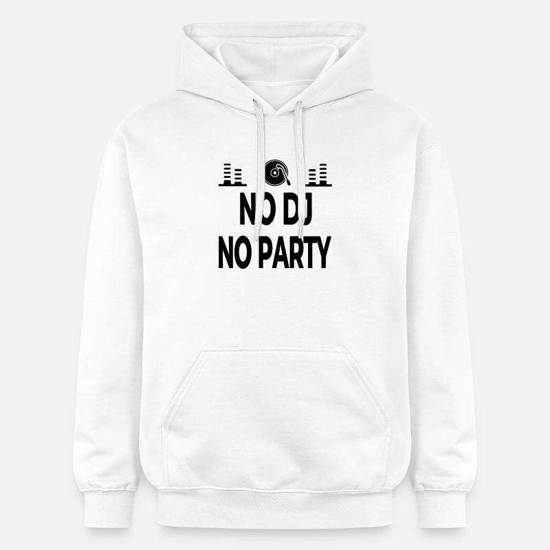 Parti - Sweat à capuche Softstyle® Gildan Unisexe - blanc