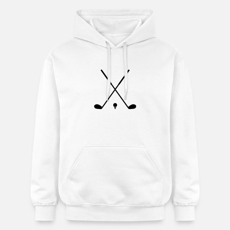 Golf - Sweat à capuche Softstyle® Gildan Unisexe - blanc