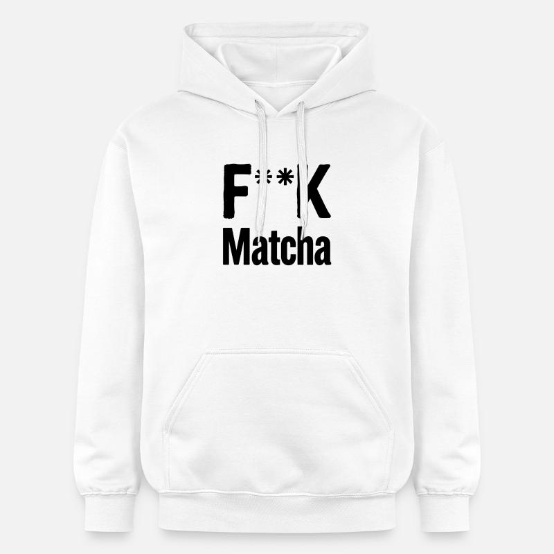 Attitude de matcha de - Sweat à capuche Softstyle® Gildan Unisexe - blanc