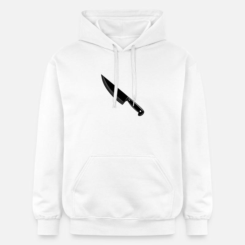 Couteau de cuisinière - Sweat à capuche Softstyle® Gildan Unisexe - blanc