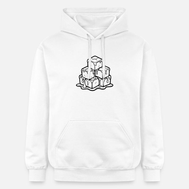 cold - Gildan Unisex Softstyle® Midweight Hoodie - white
