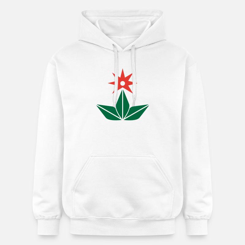 Astroflora_zero - Sweat à capuche Softstyle® Gildan Unisexe - blanc
