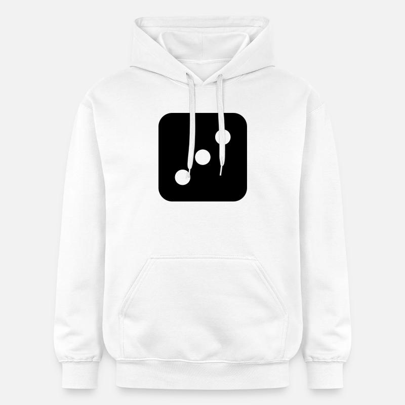 Dit - Sweat à capuche Softstyle® Gildan Unisexe - blanc