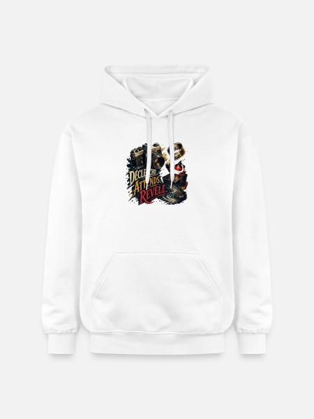 Déclenche Attends Révèle Retro Photo - Sweat à capuche Softstyle® Gildan Unisexe - blanc