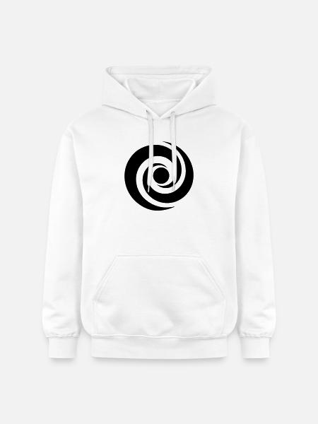 Japanese Spiral - Gildan Unisex Softstyle® Midweight Hoodie - white