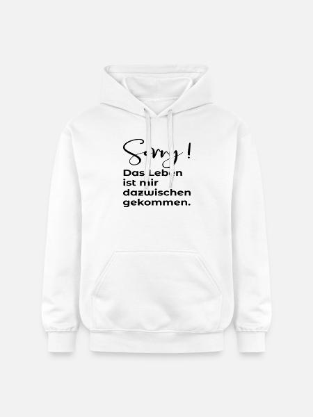 AUSREDE - ZEITMANAGEMENT - Gildan Unisex Softstyle® Midweight Hoodie - Weiß