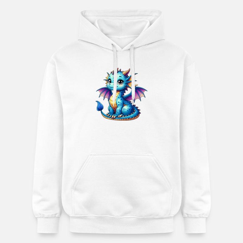Dragon - Sweat à capuche Softstyle® Gildan Unisexe - blanc
