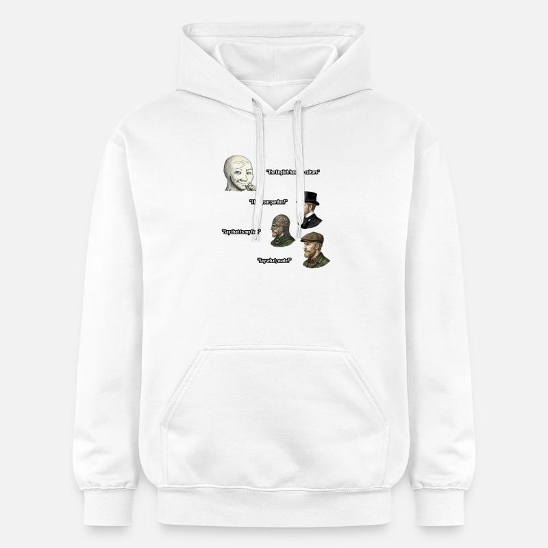 PROENGLAND - Sweat à capuche Softstyle® Gildan Unisexe - blanc