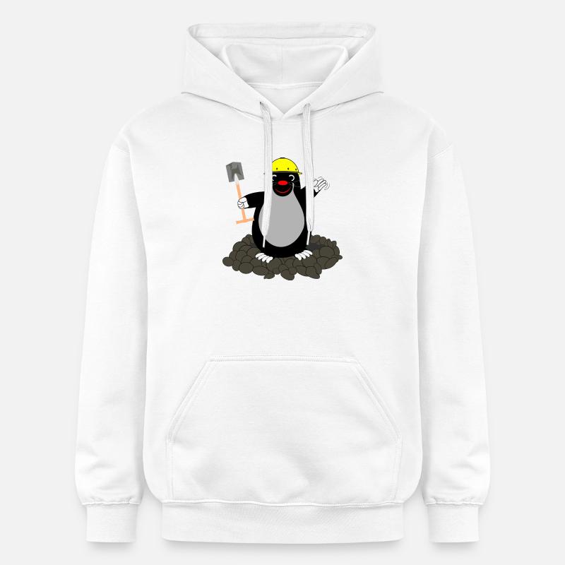 BuddelMaul - Sweat à capuche Softstyle® Gildan Unisexe - blanc