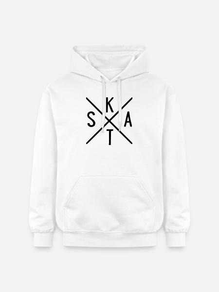 SKAT - Gildan Unisex Softstyle® Midweight Hoodie - Weiß
